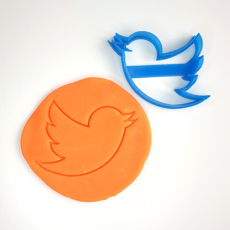 Резец за сладки Twitter